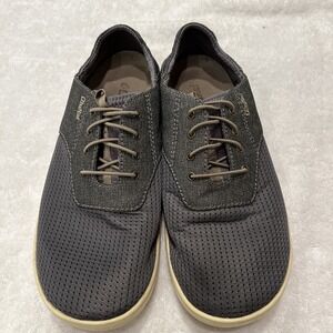 Olukai Nohea Moku Mesh‎ Mens Boat All Day Loafers Shoes Gray Size 8.5 EU 41.5